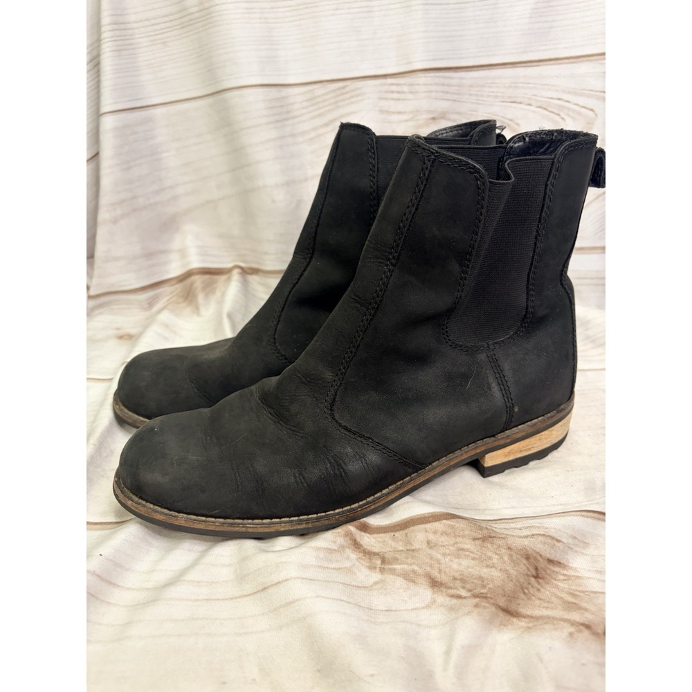 Kodiak Waterproof Chelsea Boots Black Leather Men's US 10 Canada 72229BLK